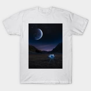 Space Pod Fields T-Shirt